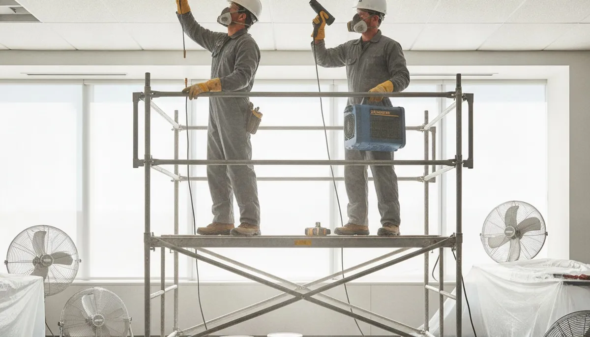 Ceiling water damage repair in Montgomery, AL for homes with leak and stain restoration