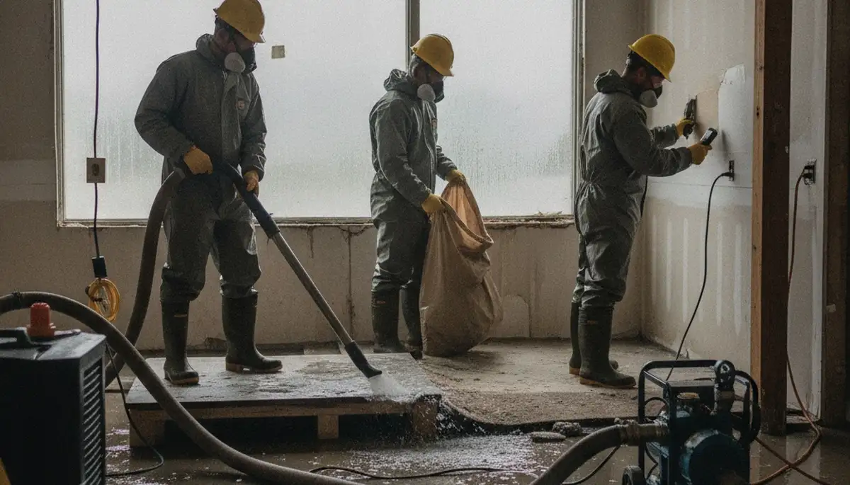 Flood damage cleanup for Montgomery, AL homes after heavy rain and fast-moving water