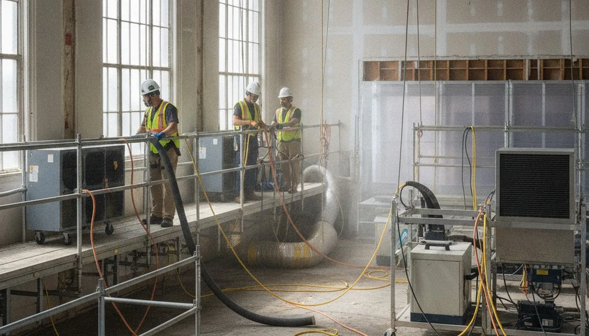 Structural drying service in Montgomery, AL for water-damaged homes and hidden moisture removal