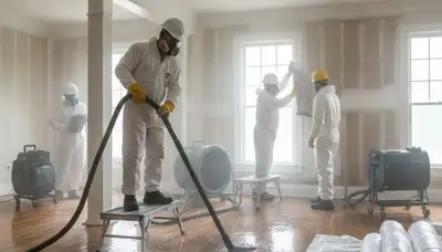Water damage restoration team serving Montgomery, AL for emergency cleanup and repair