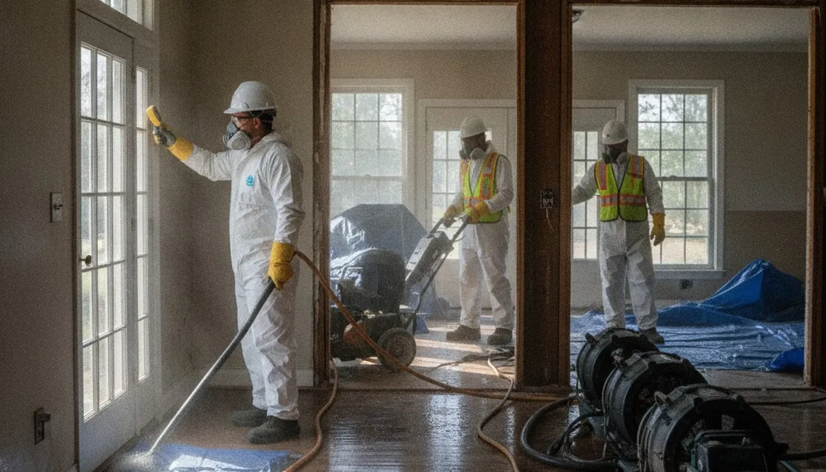 Water damage restoration team serving Montgomery, AL for fast home and business cleanup