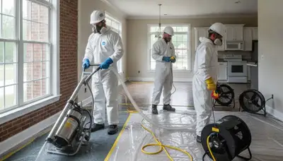 Water damage restoration team serving Montgomery, AL with emergency cleanup and repair services