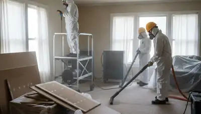 Water damage restoration team in Montgomery, AL providing fast cleanup and drying services