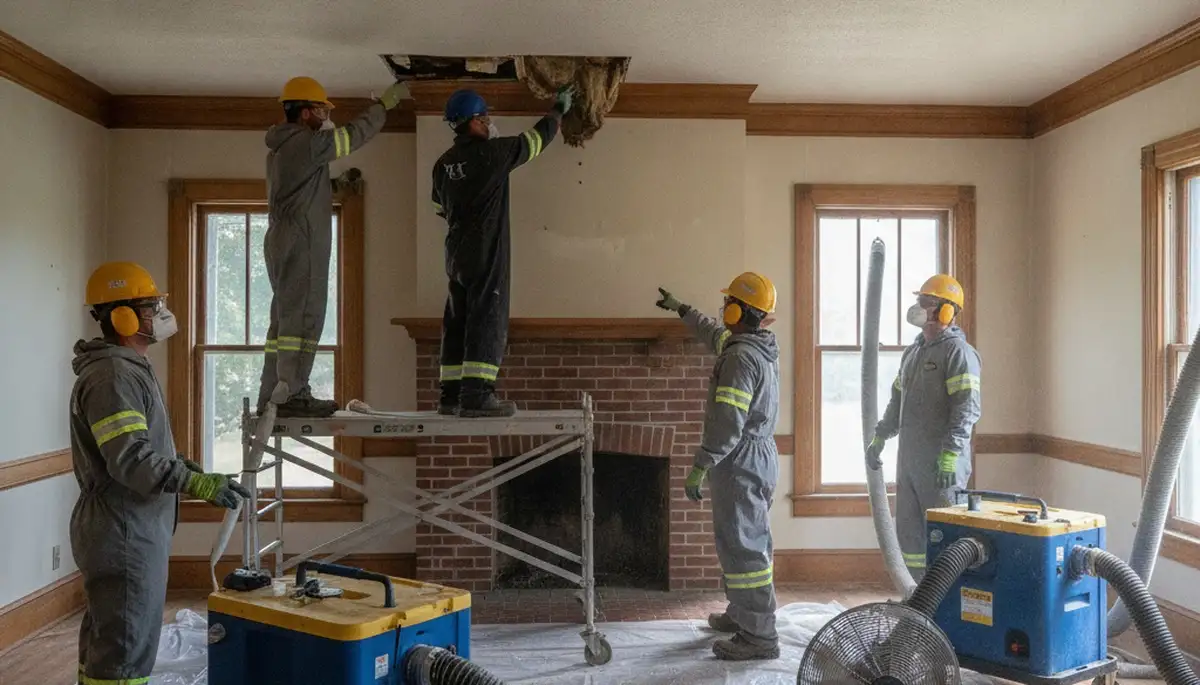 Water damage restoration team serving Montgomery, AL with professional cleanup and repair services