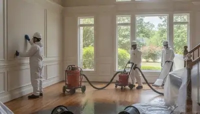 Water damage restoration team serving Montgomery, AL for flood cleanup and drying services