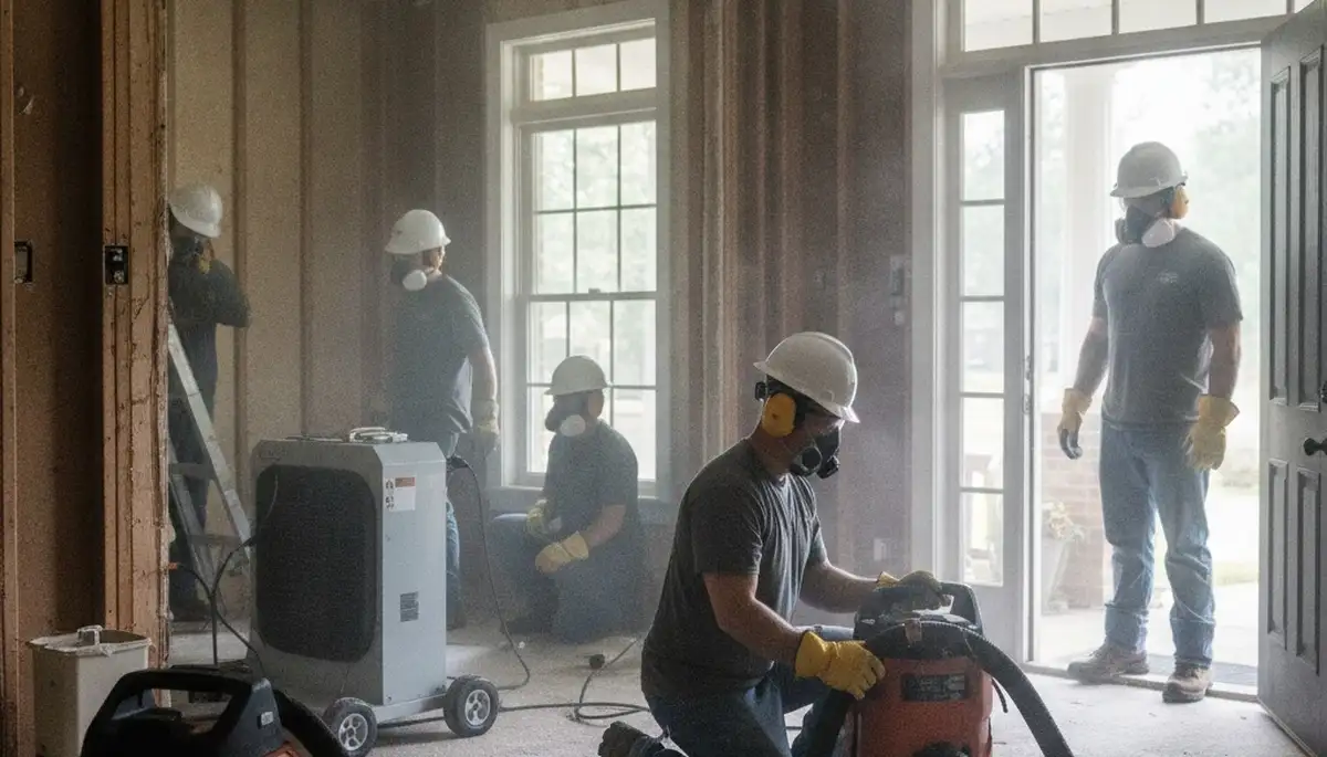 Water damage restoration team serving Montgomery, AL for fast cleanup and repairs