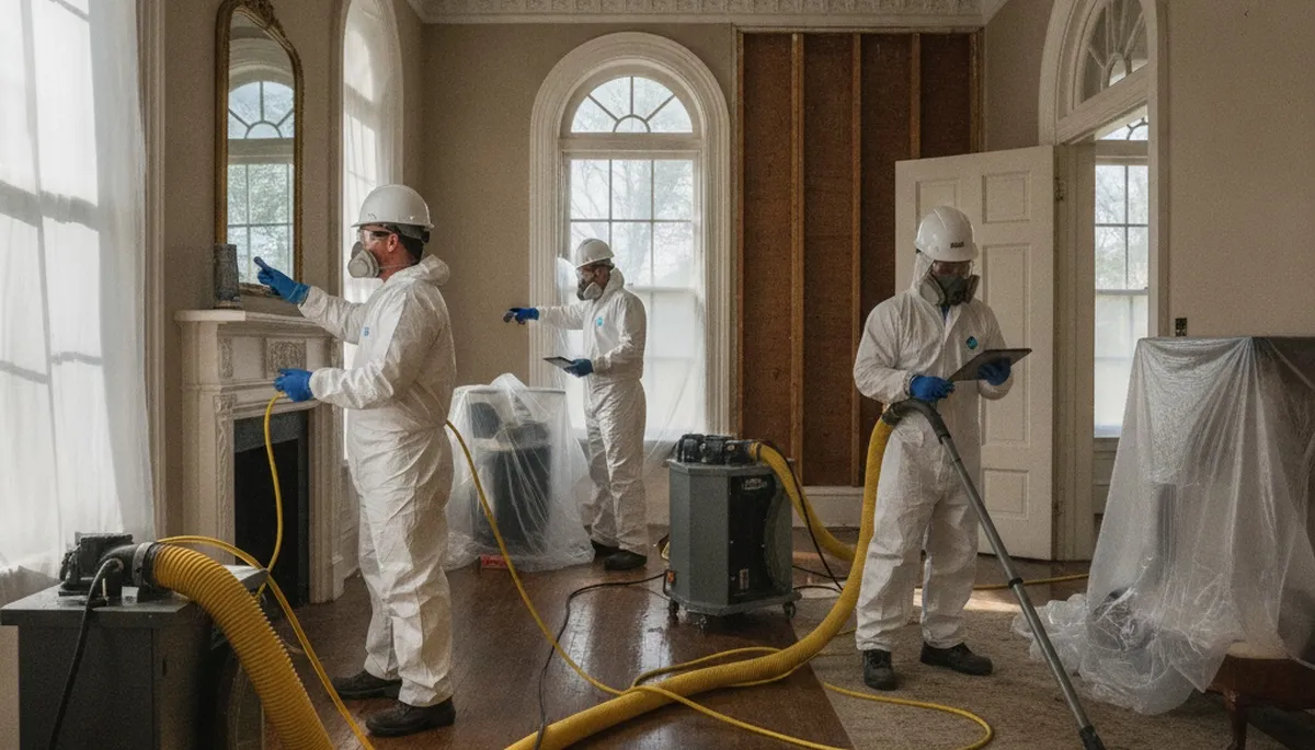 Water damage restoration team serving Montgomery, AL for residential and commercial properties