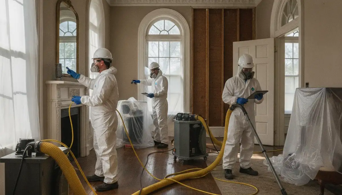 Water damage restoration team serving Montgomery, AL for residential and commercial properties